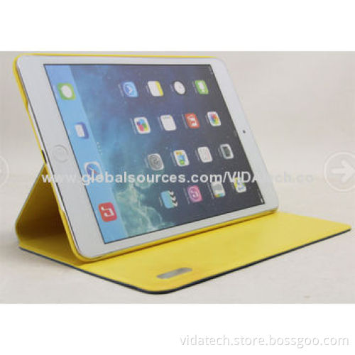 Water Transfer Print Semi Microfiber Original PU Leather Case for iPad Mini 2
